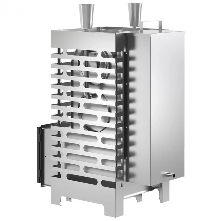Печь для бани ASTON 20 INOX АКВА со стеклом