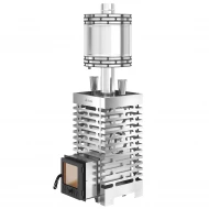 Печь для бани ASTON 20 INOX АКВА стекло с баком на трубе 50л