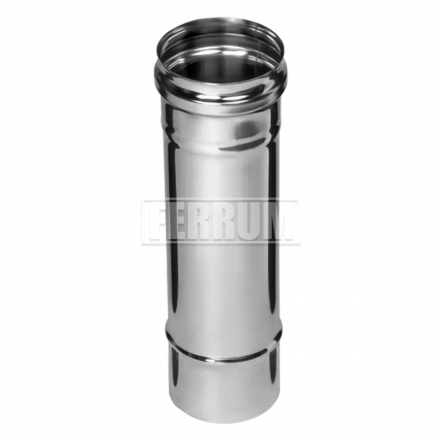 Дымоход 0,5м (430/0,8 мм) D 120 Ferrum